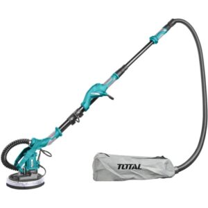 Aparat de slefuit extensibil cu lumina LED 1050W, 2300RPM, TOTAL TWS10501, Slefuitor tavane tip girafa