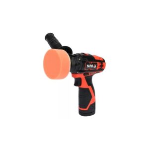 Masina de lustruit fara fir, 12 V, 1 x 2,0 Ah, Negru/Rosu