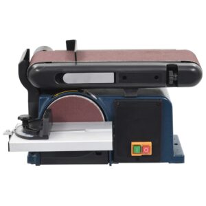 Masina de slefuit electrica cu disc si banda vidaXL, 370 W, 150 mm