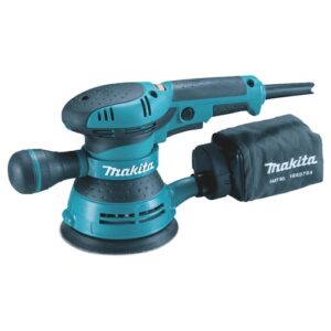 Masina de slefuit orbitala Makita BO5041, 300 W, 125 mm diametru disc, 4000-10000 oscilari/min, 2 m lungime cablu alimentare