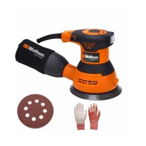 Masina de slefuit rotativa Wolfson - 350W, manusi de lucru inculse
