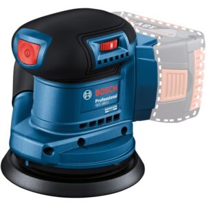 Slefuitor excentric pe acumulator Bosch Professional GEX 185-LI, 18 V, 125 mm diametru disc, 10.000 roatii/min, fara acumulator/incarcator