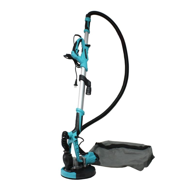 Slefuitor pentru pereti cu aspirator si LED, extensibil, 750W, Ø215mm, DZ-C200, DeToolz