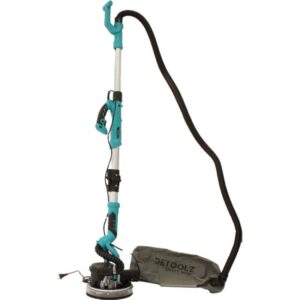 Slefuitor pentru pereti pliabil cu aspirator si LED 750W Ø225mm, model 2019, DeToolz, DZ-C206