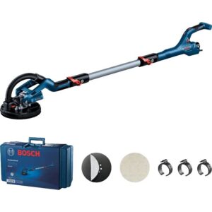 Slefuitor perete Bosch Professional GTR 550, 550 W, 215 mm diametru disc, 1730 mm lungime, 910 RPM, foaie abrazica M480, valiza profesionala, disc, 3 cleme cablu