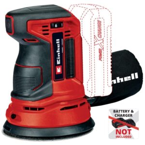 Slefuitor rotativ fara fir Einhell Power X-Change TE-RS 18 Li Solo, 18 V, 125 mm diametru, 11000 rpm